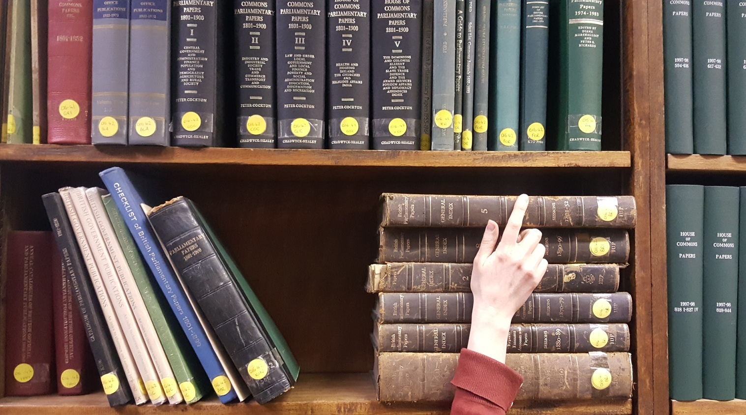 How many books she. Books are. Leeds Central Library.